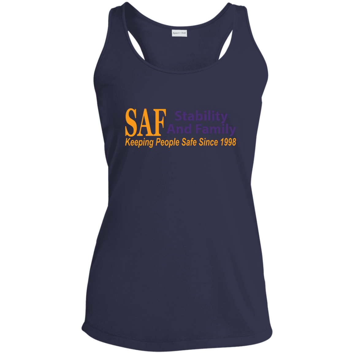 SAF - Ladies' Performance Racerback Tank