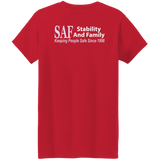 SAF - Ladies' 5.3 oz. T-Shirt