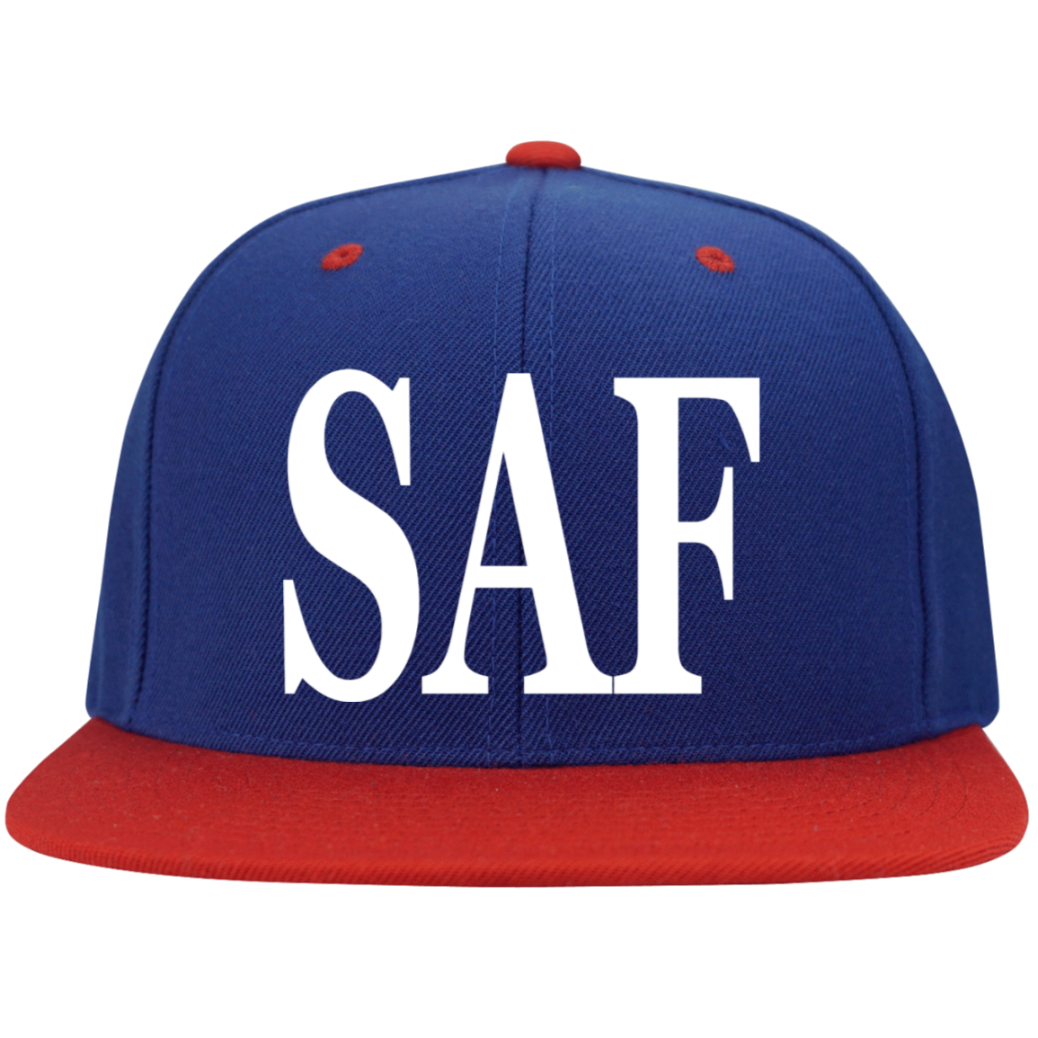 SAF - Flat Bill High-Profile Snapback Hat