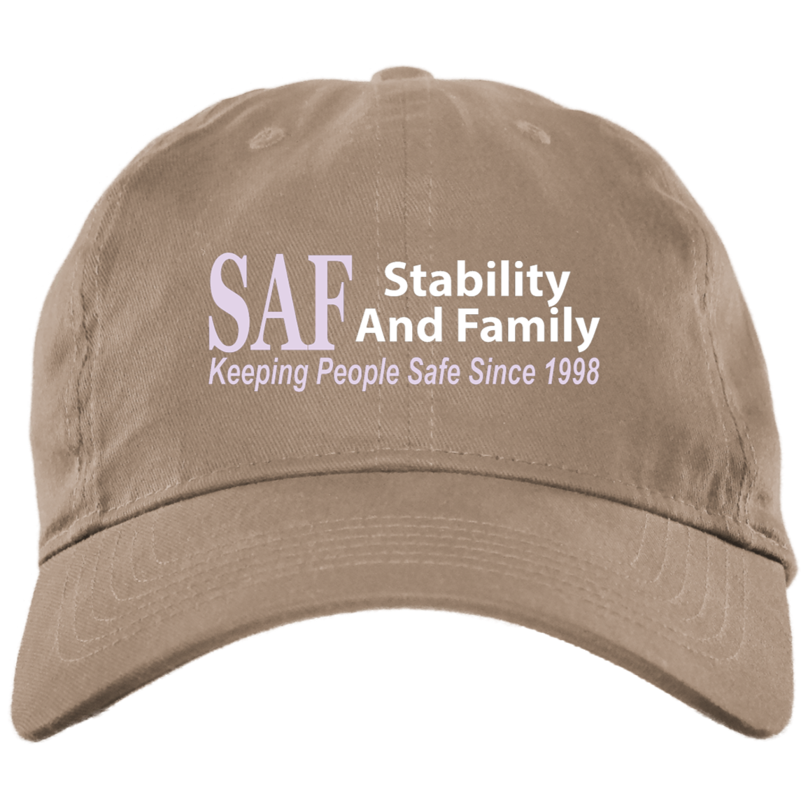 SAF - Brushed Twill Unstructured Dad Cap