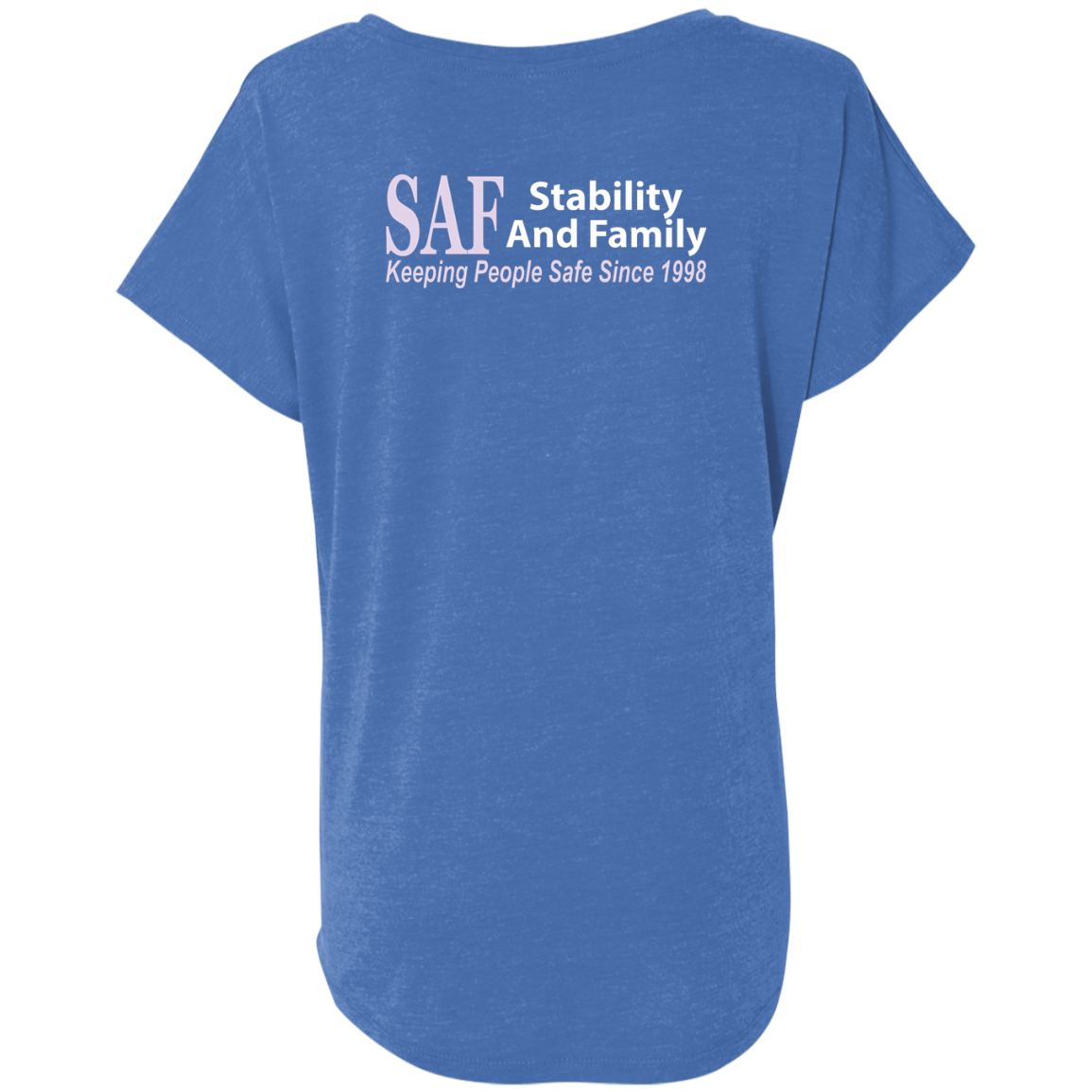 SAF - Ladies' Triblend Dolman Sleeve