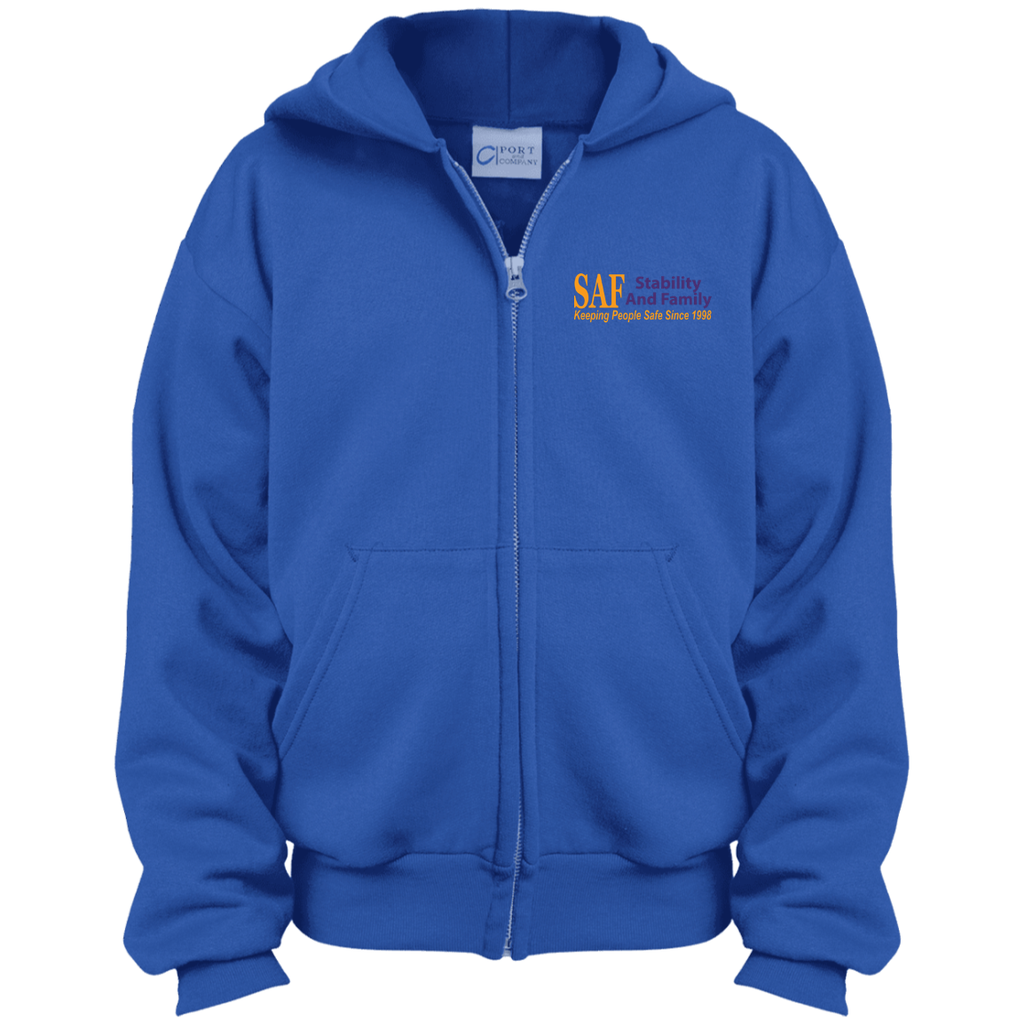 SAF - Youth Full Zip Hoodie