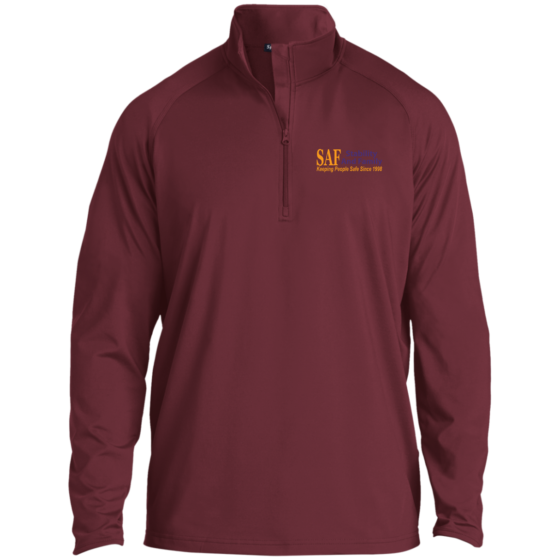 SAF - 1/2 Zip Raglan Performance Pullover