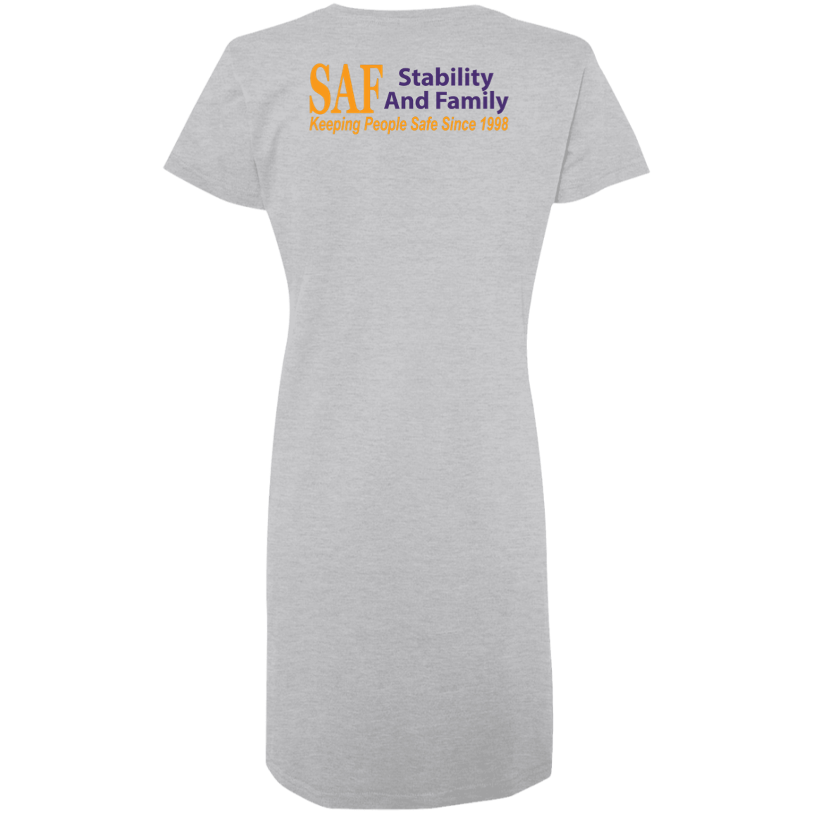 SAF - Ladies' V-Neck Fine Jersey Cover-Up