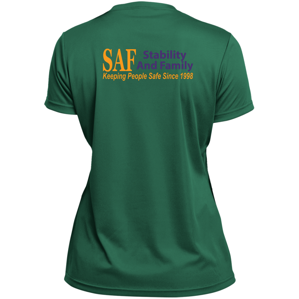 SAF - Ladies’ Moisture-Wicking V-Neck Tee