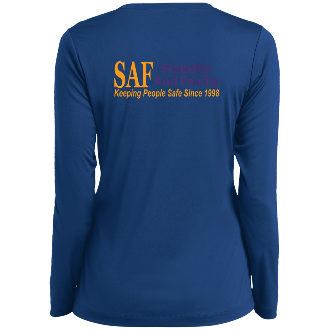 SAF - Ladies’ Long Sleeve Performance V-Neck Tee