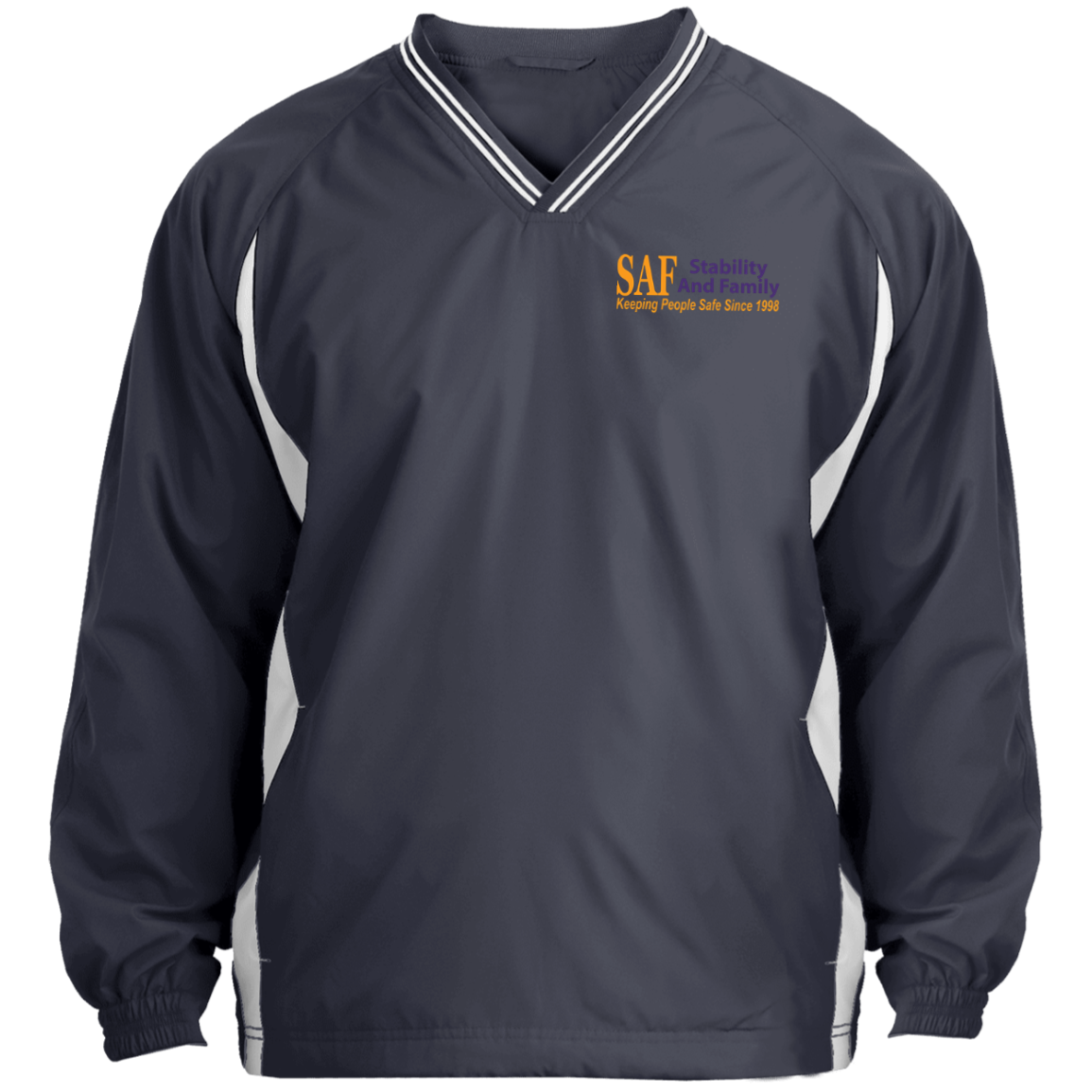 SAF - Tipped V-Neck Windshirt
