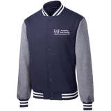 SAF - Champion's Embroidered Fleece Letterman Jacket