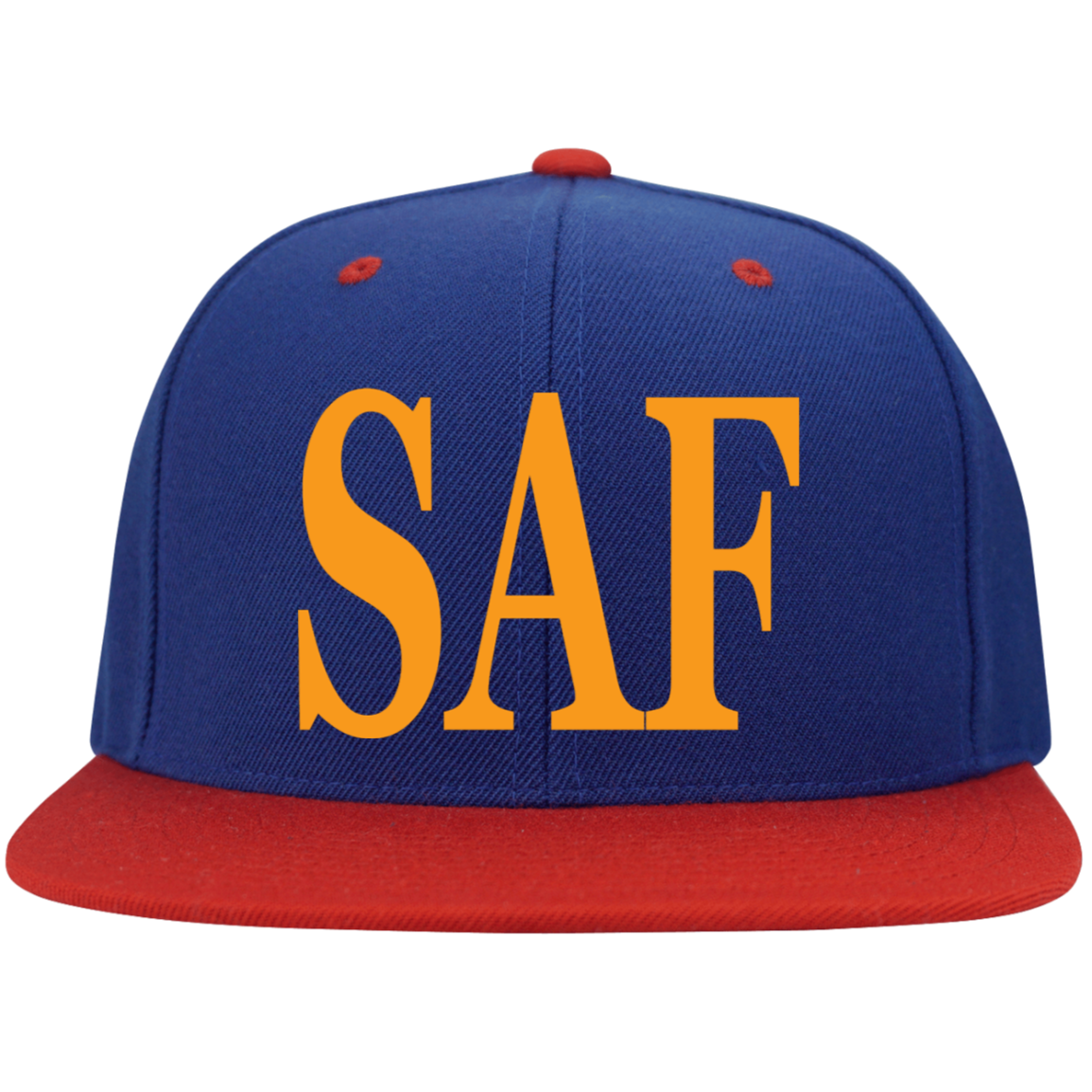 SAF - Flat Bill High-Profile Snapback Hat