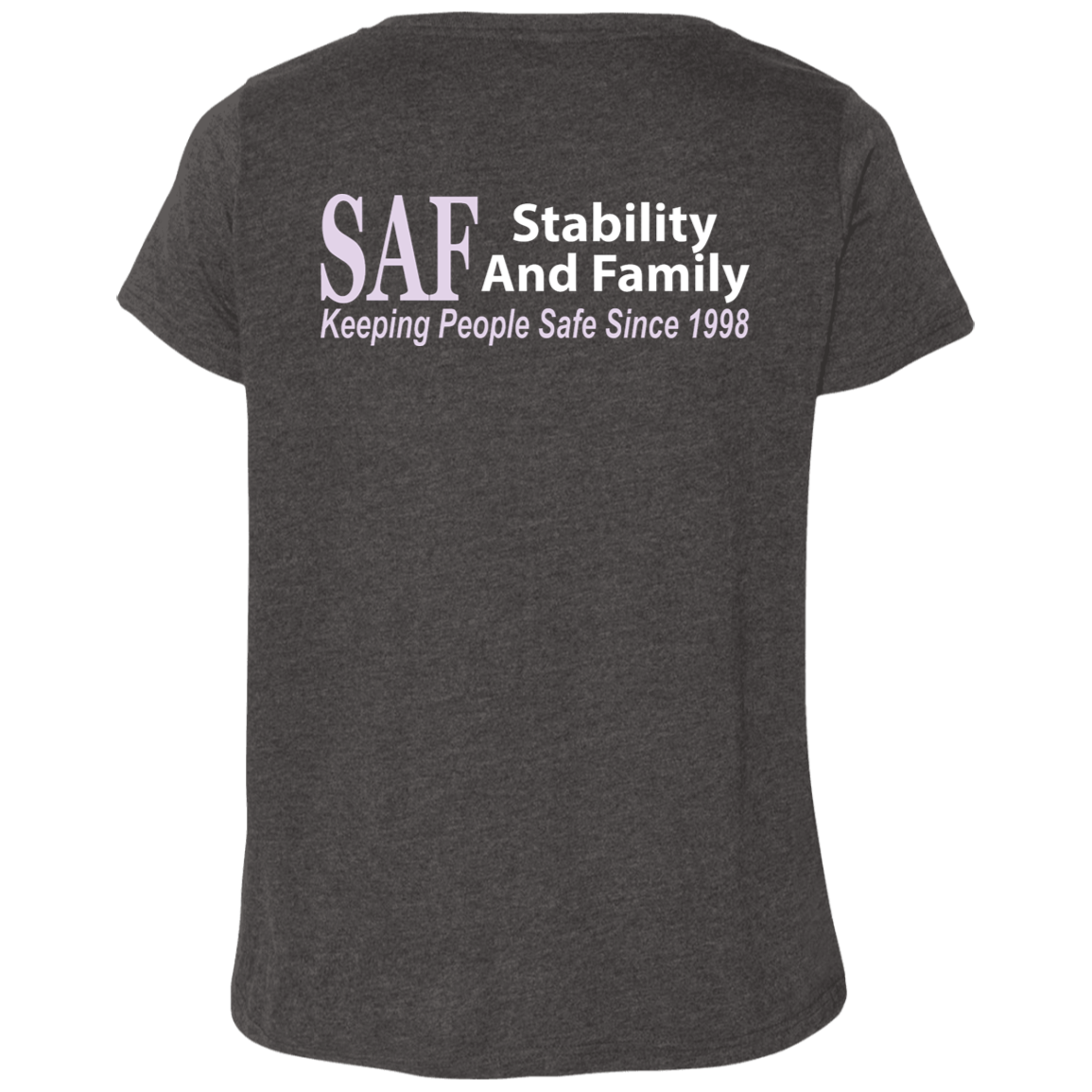 SAF - Ladies' Curvy V-Neck T-Shirt