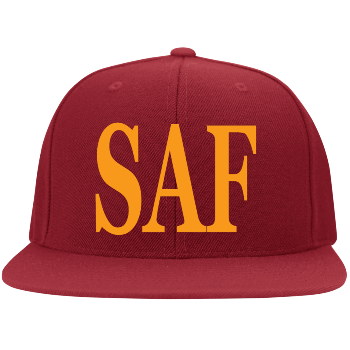 SAF - Flat Bill Twill Flexfit Cap