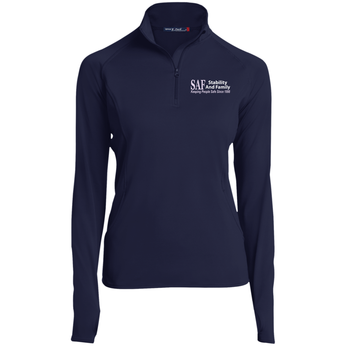 SAF - Women's 1/2 Zip Performance Pullover