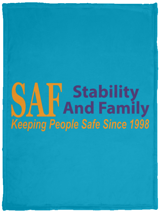 SAF - Cozy Plush Fleece Blanket - 30x40