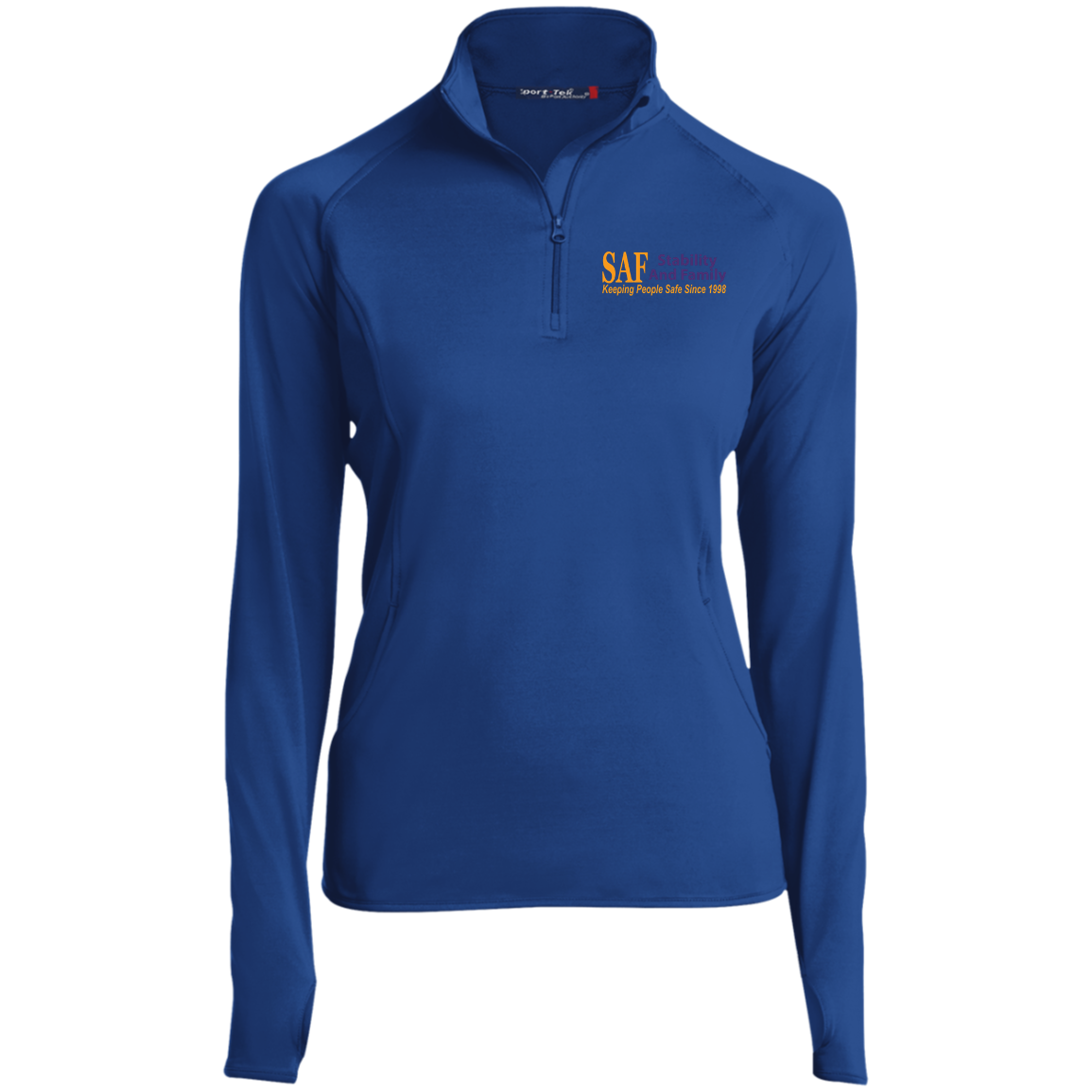 SAF - Women's 1/2 Zip Performance Pullover