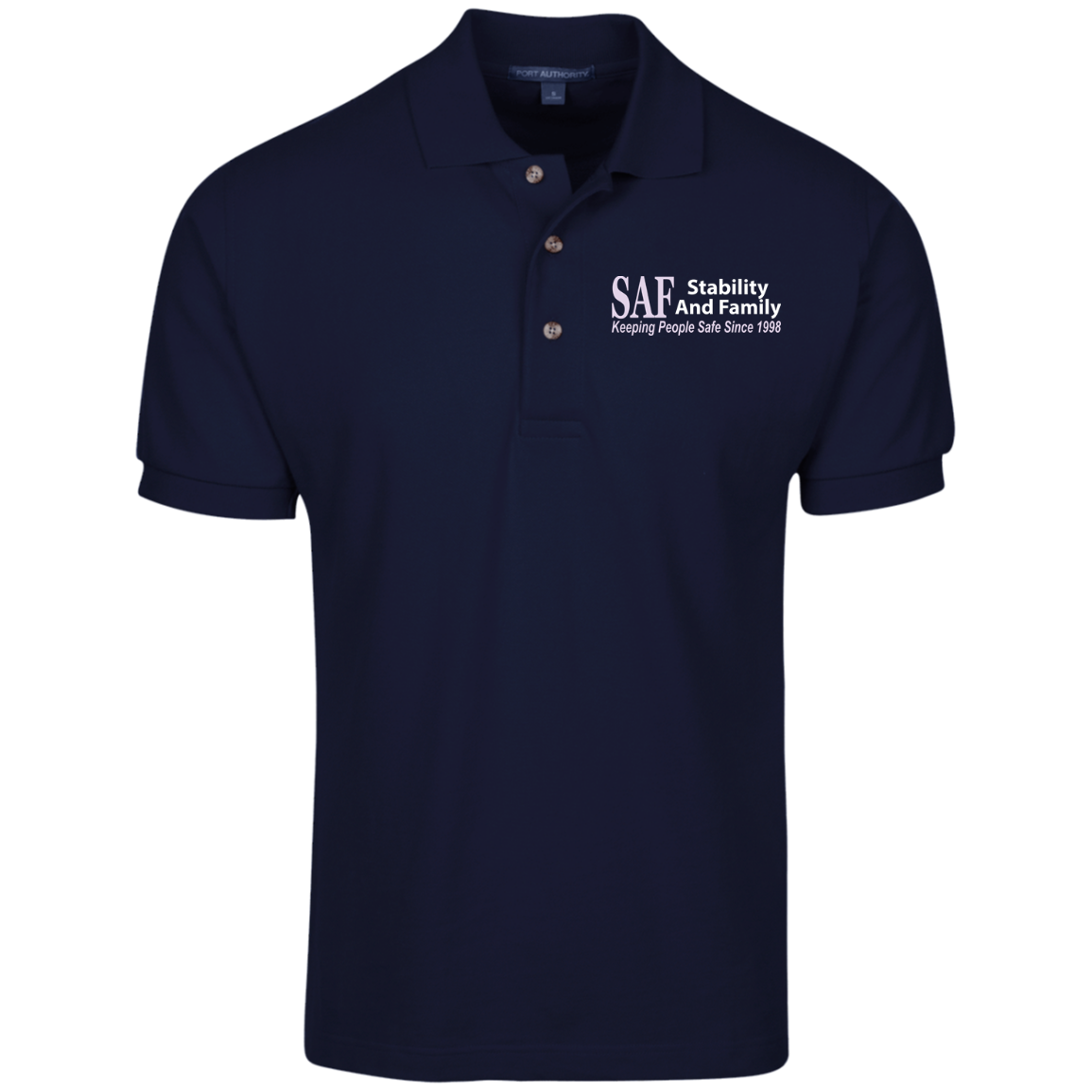 SAF - Men's Pique Knit Polo