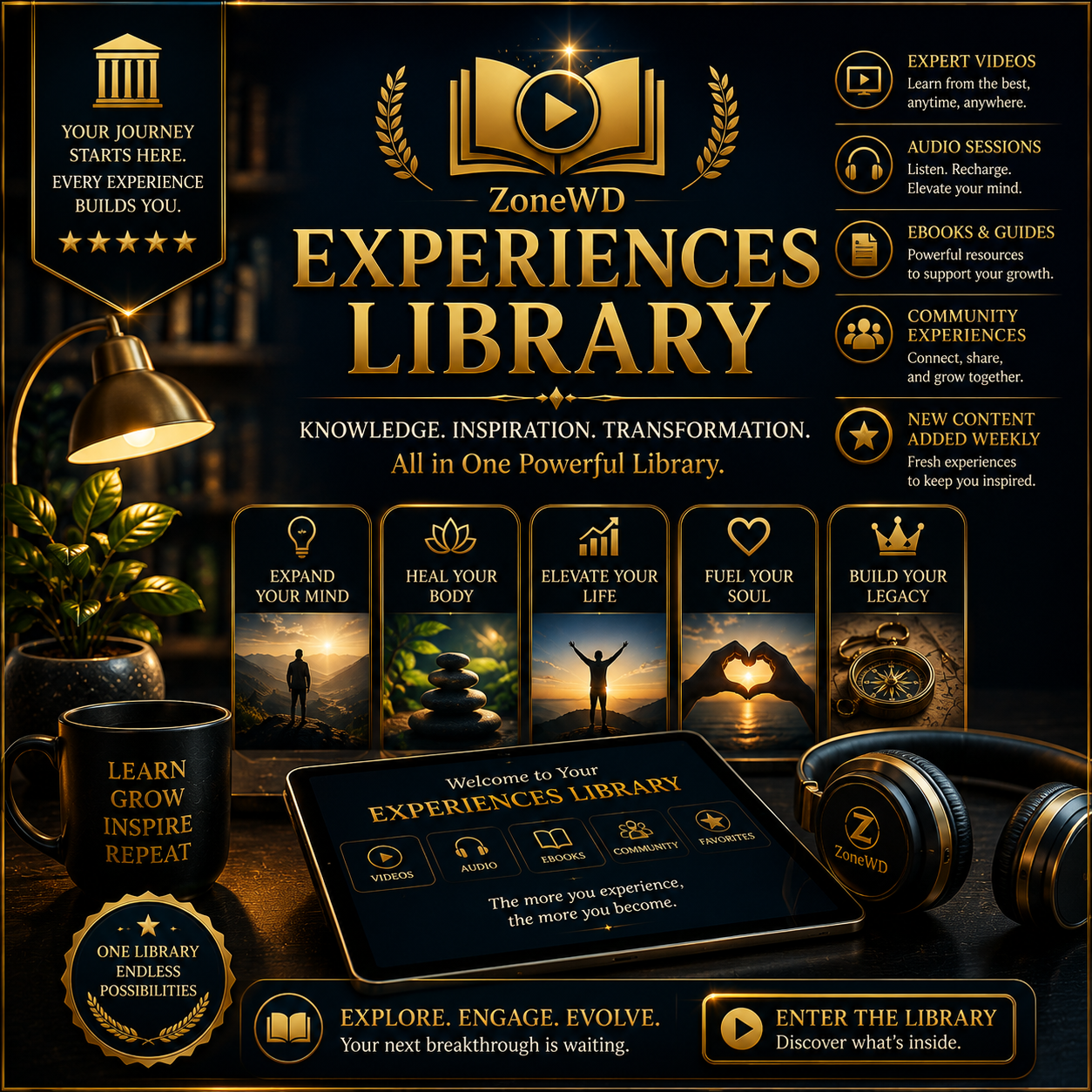ZoneWD Experiences Library