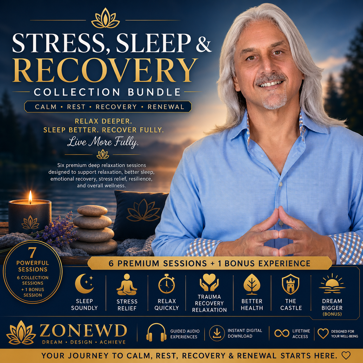 Stress, Sleep & Recovery Collection Bundle