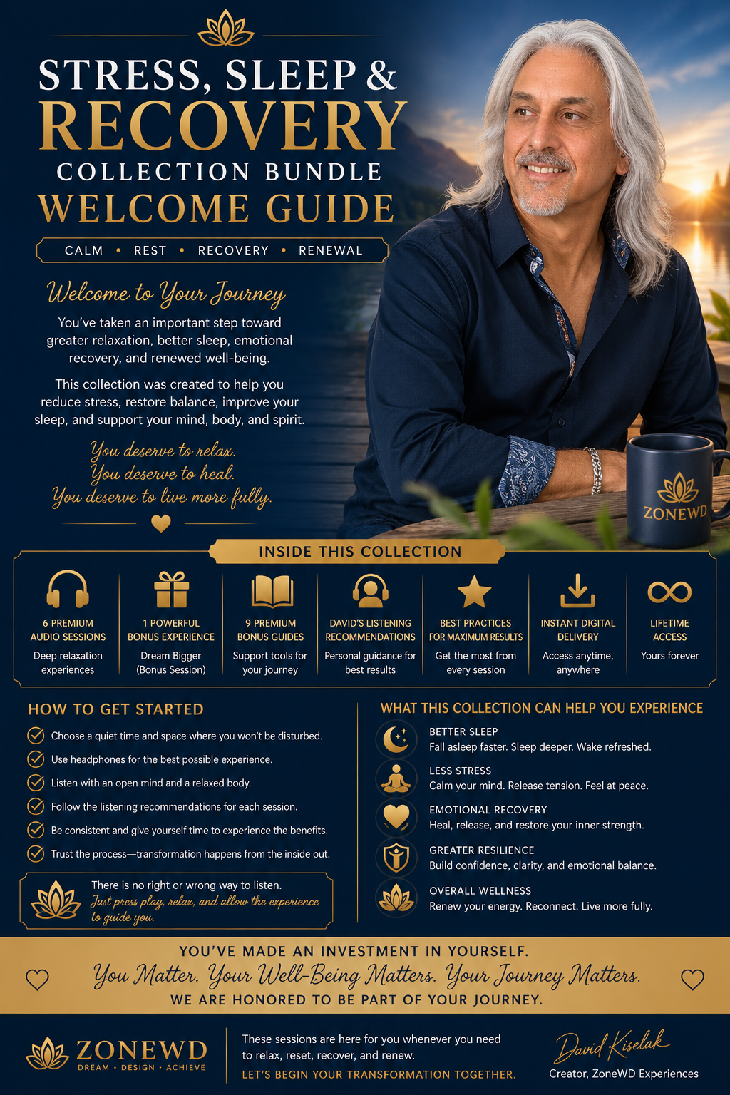 Stress, Sleep & Recovery Collection Bundle