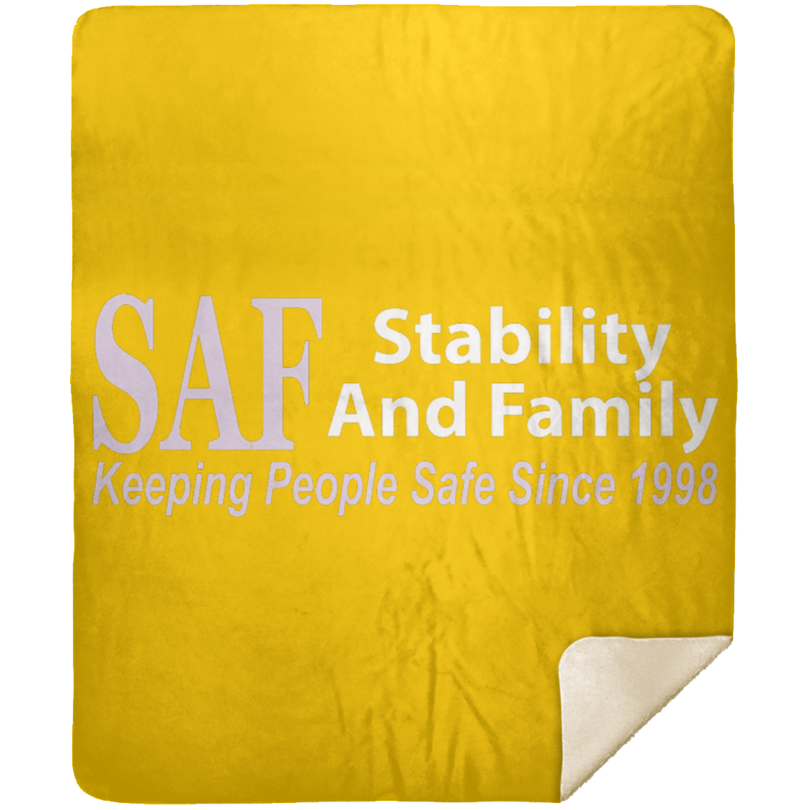 SAF - Premium Mink Sherpa Blanket 50x60