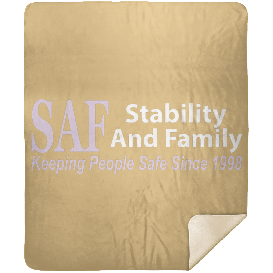 SAF - Premium Mink Sherpa Blanket 50x60