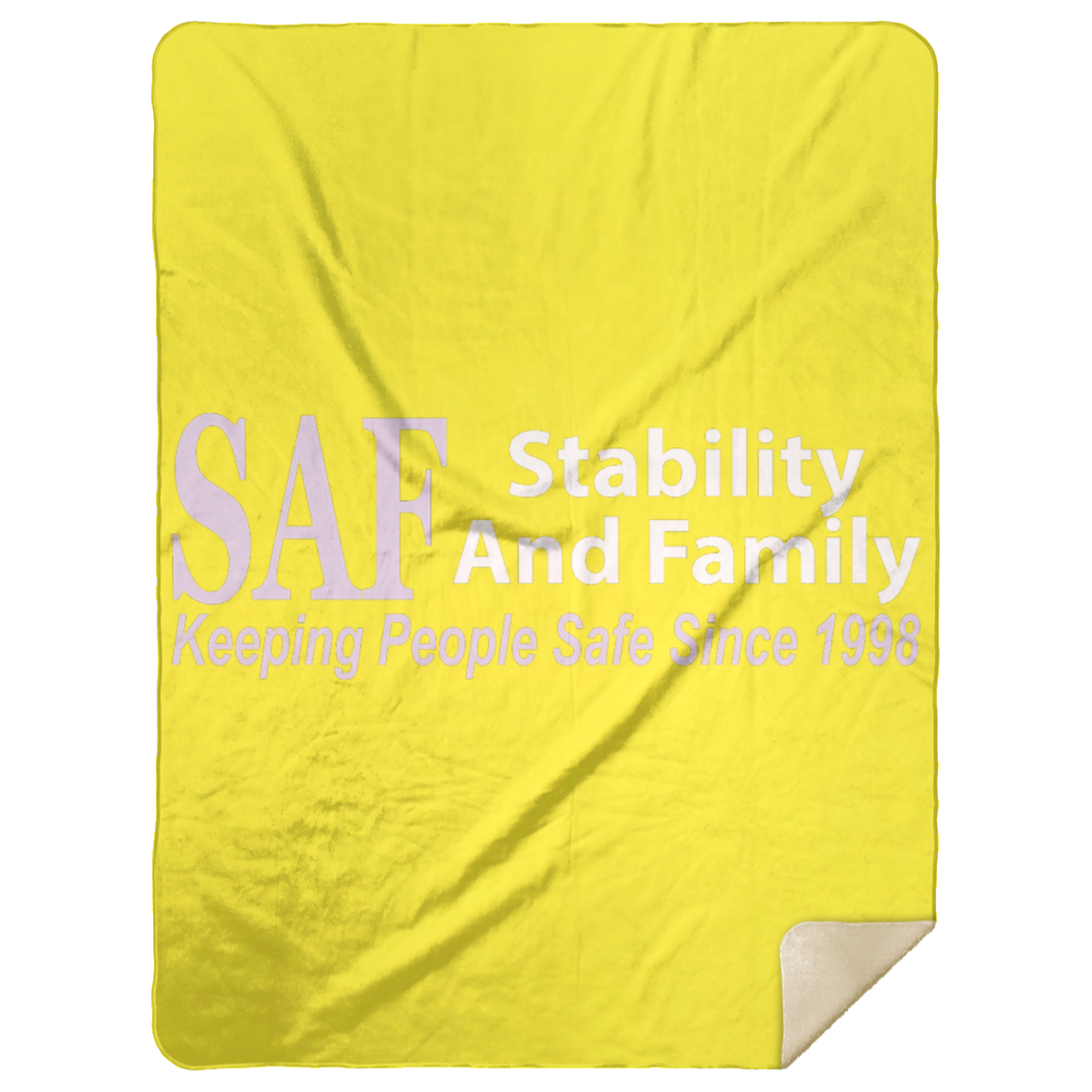 SAF - Premium Mink Sherpa Blanket 60x80