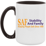 SAF - 15oz. Accent Mug