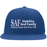 SAF - Flat Bill Twill Flexfit Cap