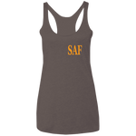 SAF - Ladies' Triblend Racerback Tank