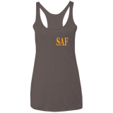 SAF - Ladies' Triblend Racerback Tank
