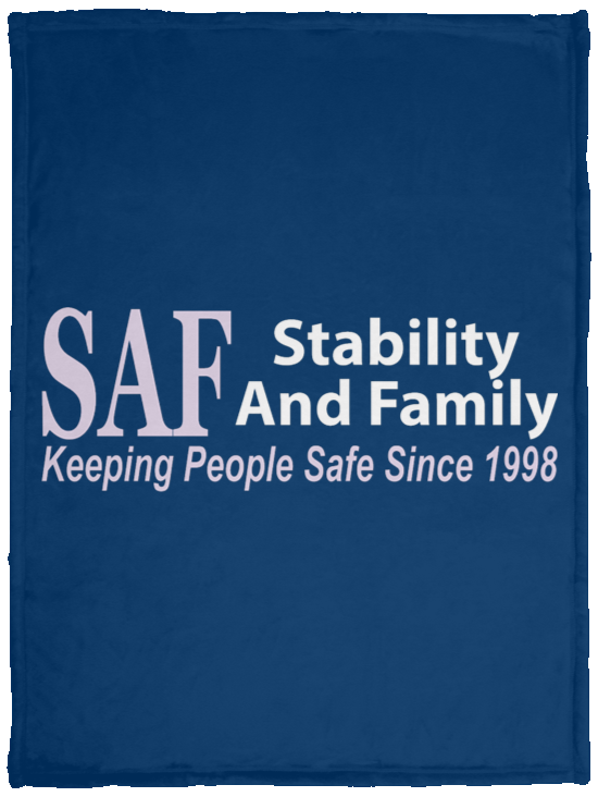 SAF - Cozy Plush Fleece Blanket - 30x40