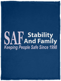 SAF - Cozy Plush Fleece Blanket - 30x40