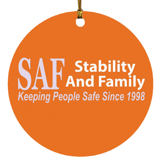 SAF - Circle Ornament
