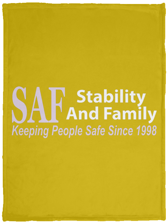 SAF - Cozy Plush Fleece Blanket - 30x40
