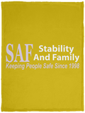 SAF - Cozy Plush Fleece Blanket - 30x40