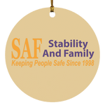 SAF - Circle Ornament