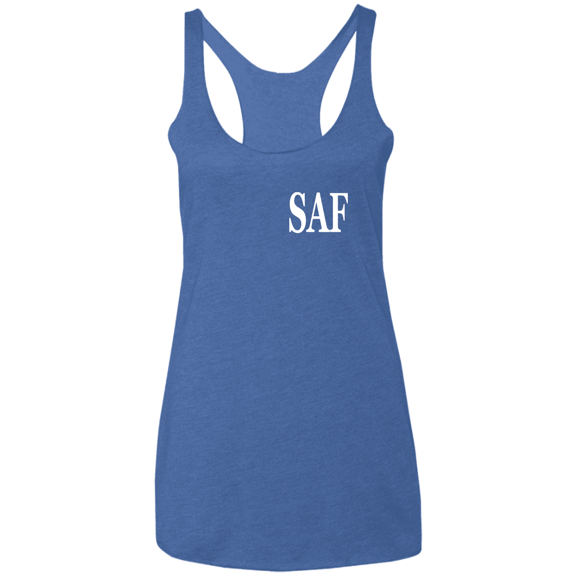 SAF - Ladies' Triblend Racerback Tank