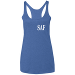 SAF - Ladies' Triblend Racerback Tank