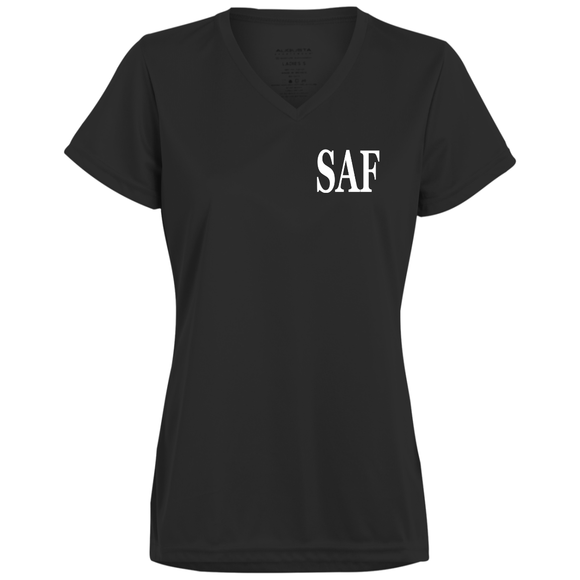 SAF - Ladies’ Moisture-Wicking V-Neck Tee