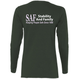 SAF - Ladies' Cotton LS T-Shirt