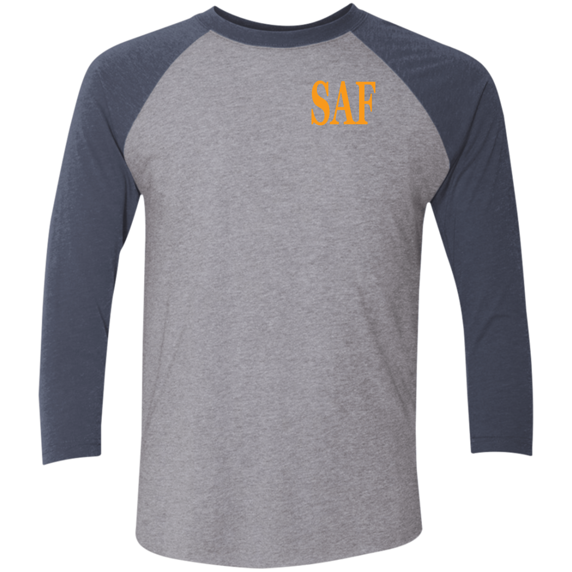 SAF - Tri-Blend 3/4 Sleeve Raglan T-Shirt