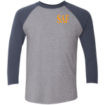 SAF - Tri-Blend 3/4 Sleeve Raglan T-Shirt