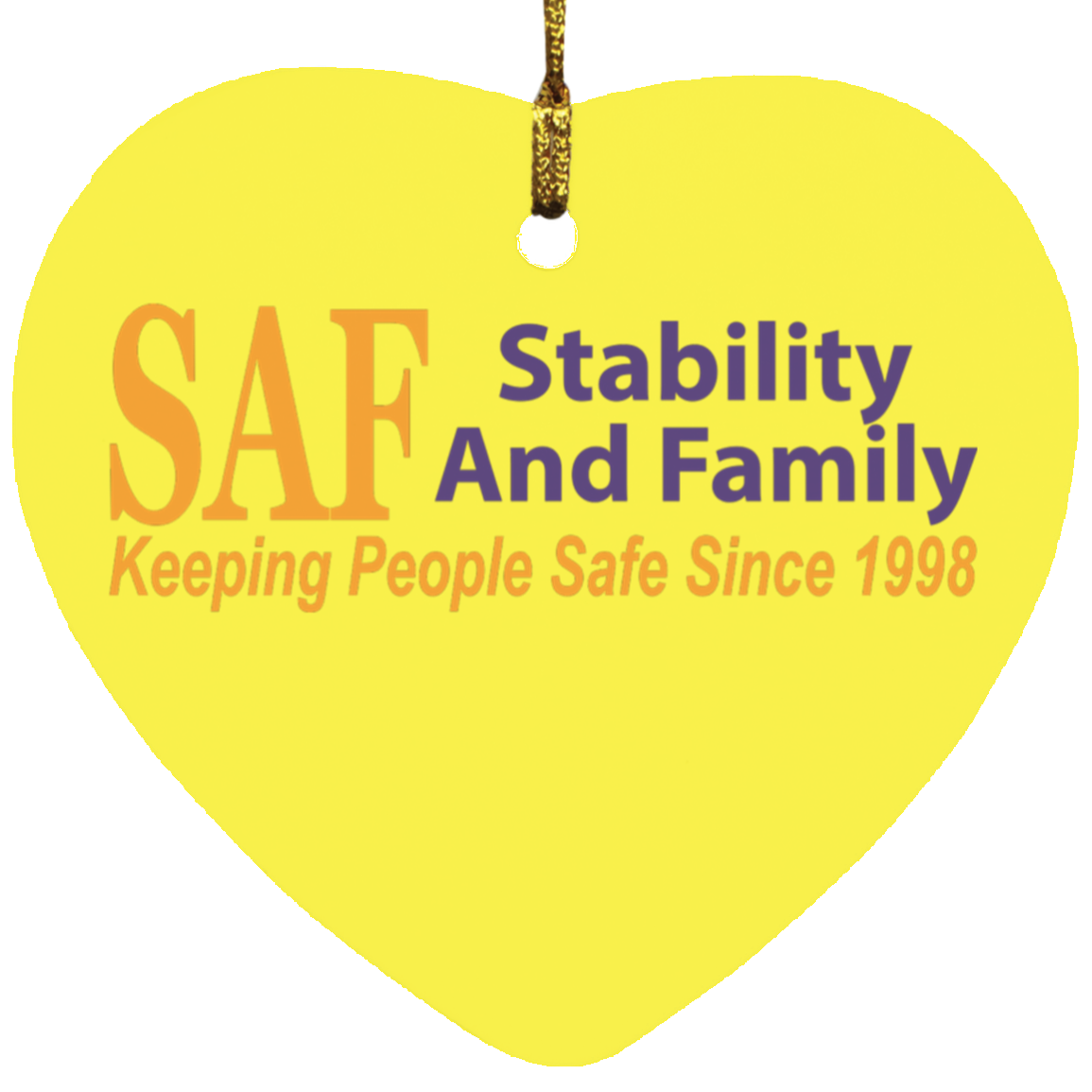 SAF - Heart Ornament