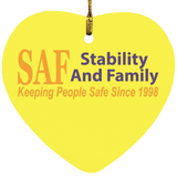 SAF - Heart Ornament