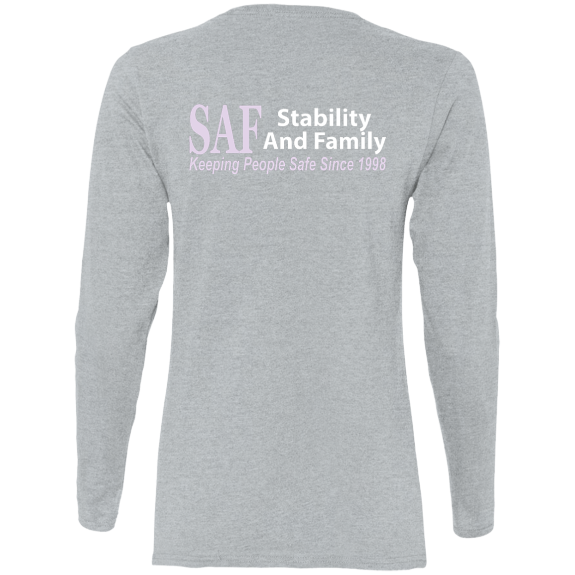 SAF - Ladies' Cotton LS T-Shirt