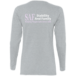 SAF - Ladies' Cotton LS T-Shirt