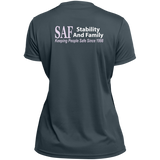 SAF - Ladies’ Moisture-Wicking V-Neck Tee