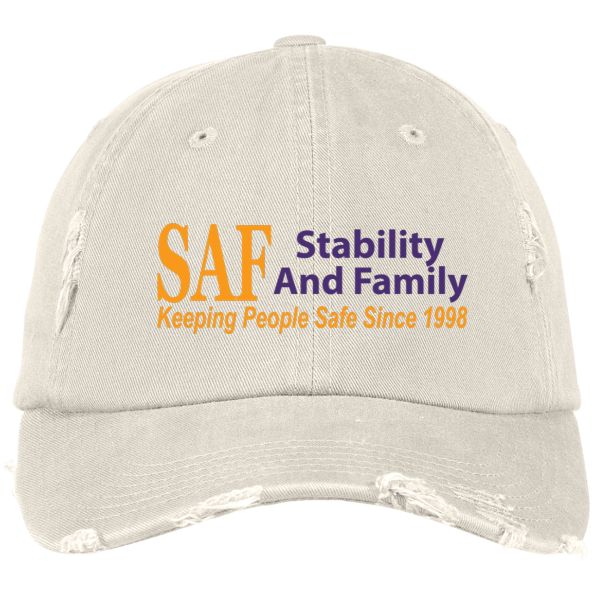 SAF - Distressed Dad Cap