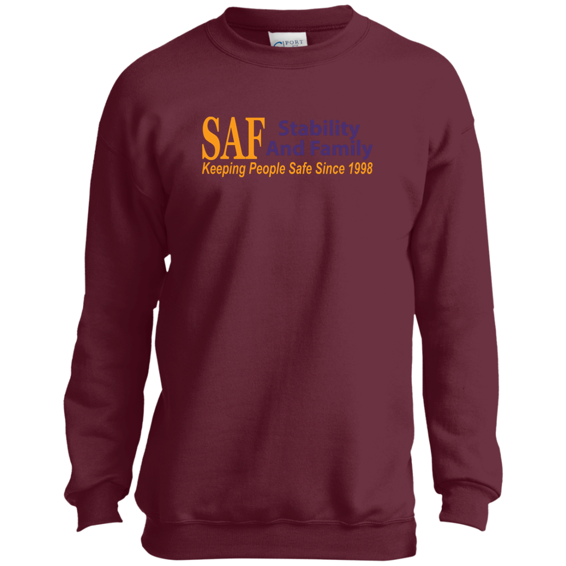 SAF - Youth Crewneck Sweatshirt