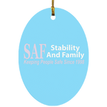 SAF - Oval Ornament