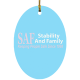 SAF - Oval Ornament